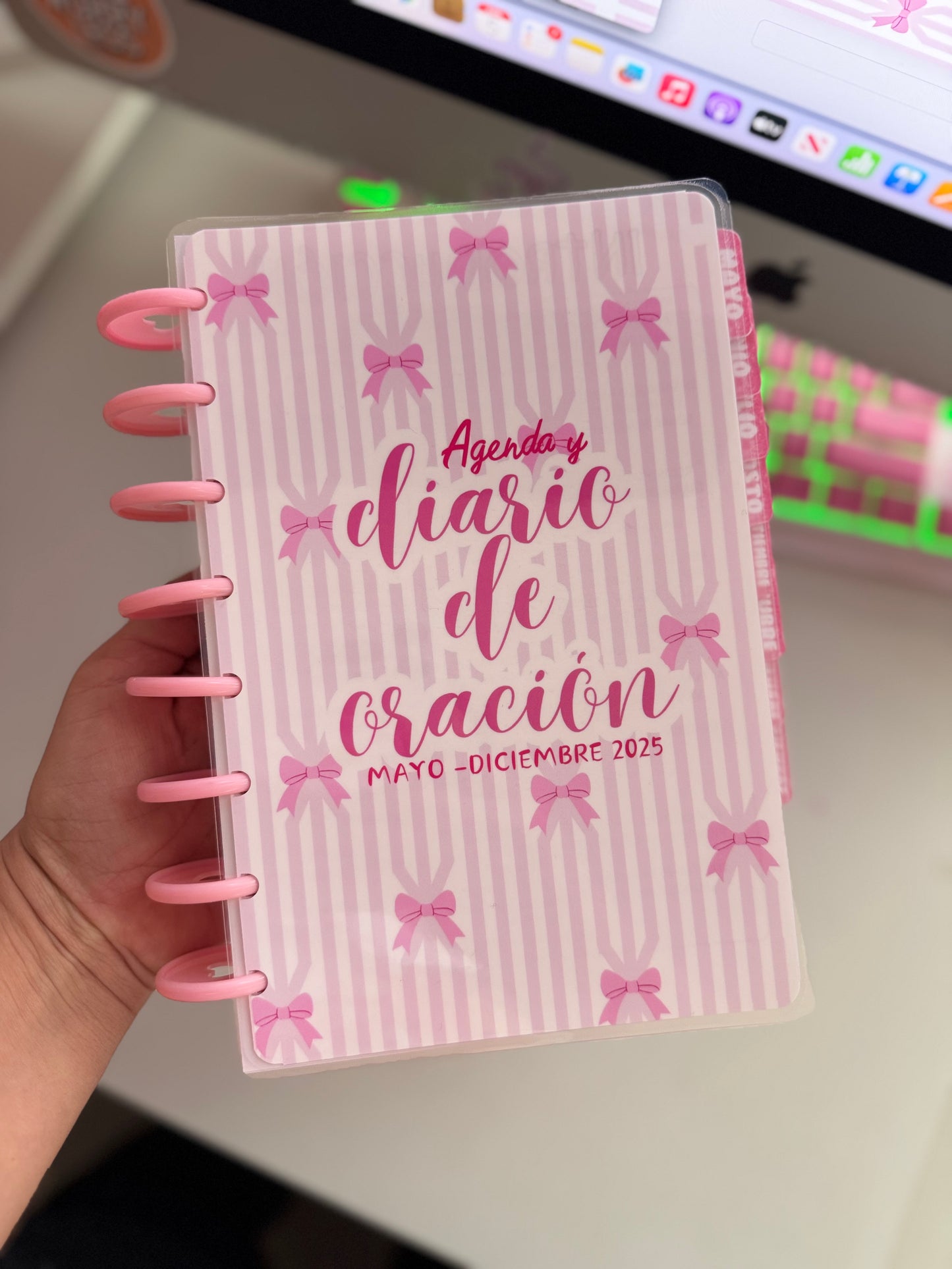 Diario y planner : Mayo -Diciembre 2025