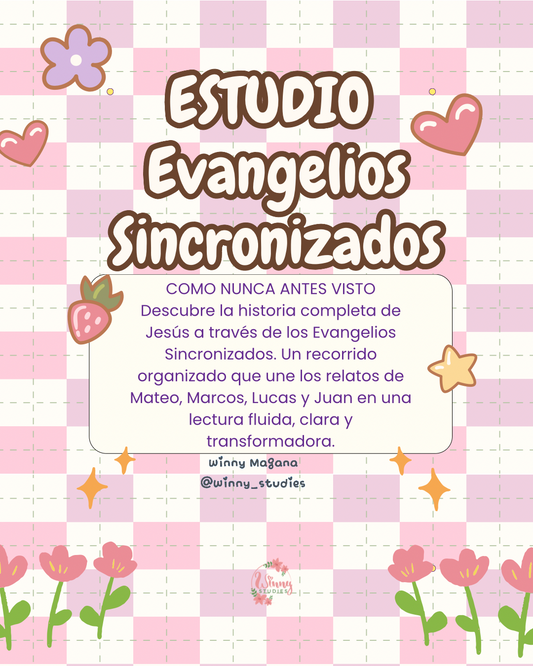ESTUDIO EVANGELIOS SINCRONIZADOS