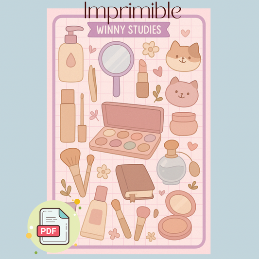 MAKEUP CAT IMPRIMIBLE DIGITAL