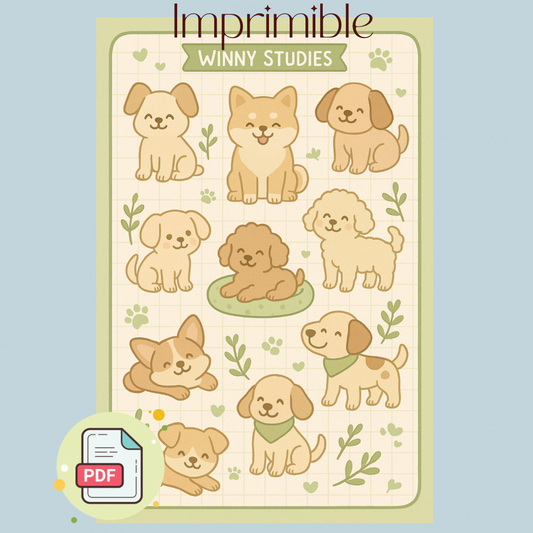 DOGGIE IMPRIMIBLE DIGITAL