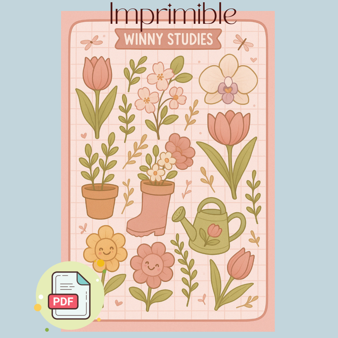 FLORAL IMPRIMIBLE DIGITAL