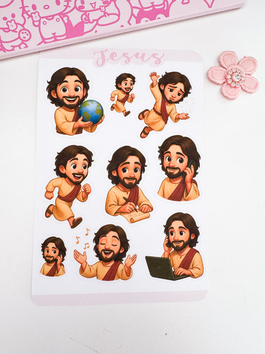 Jesus Stickers hojita