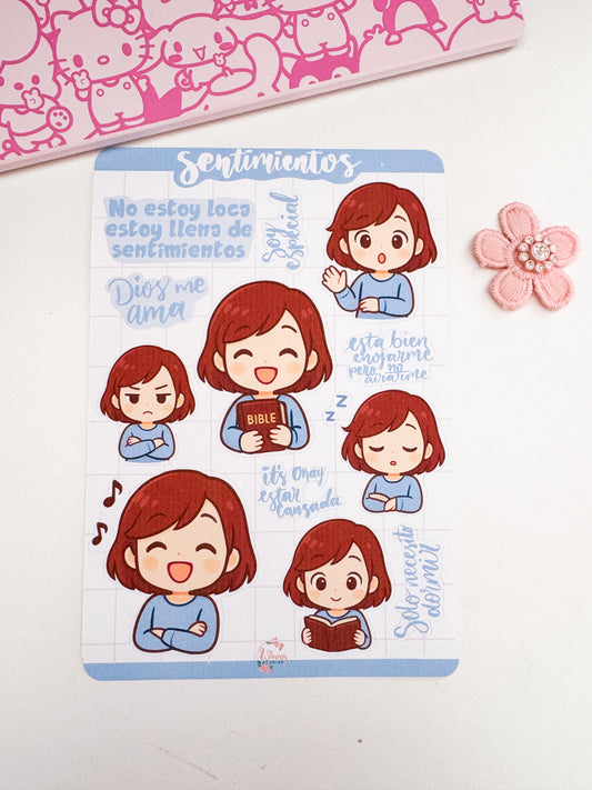 Sentimientos stickers