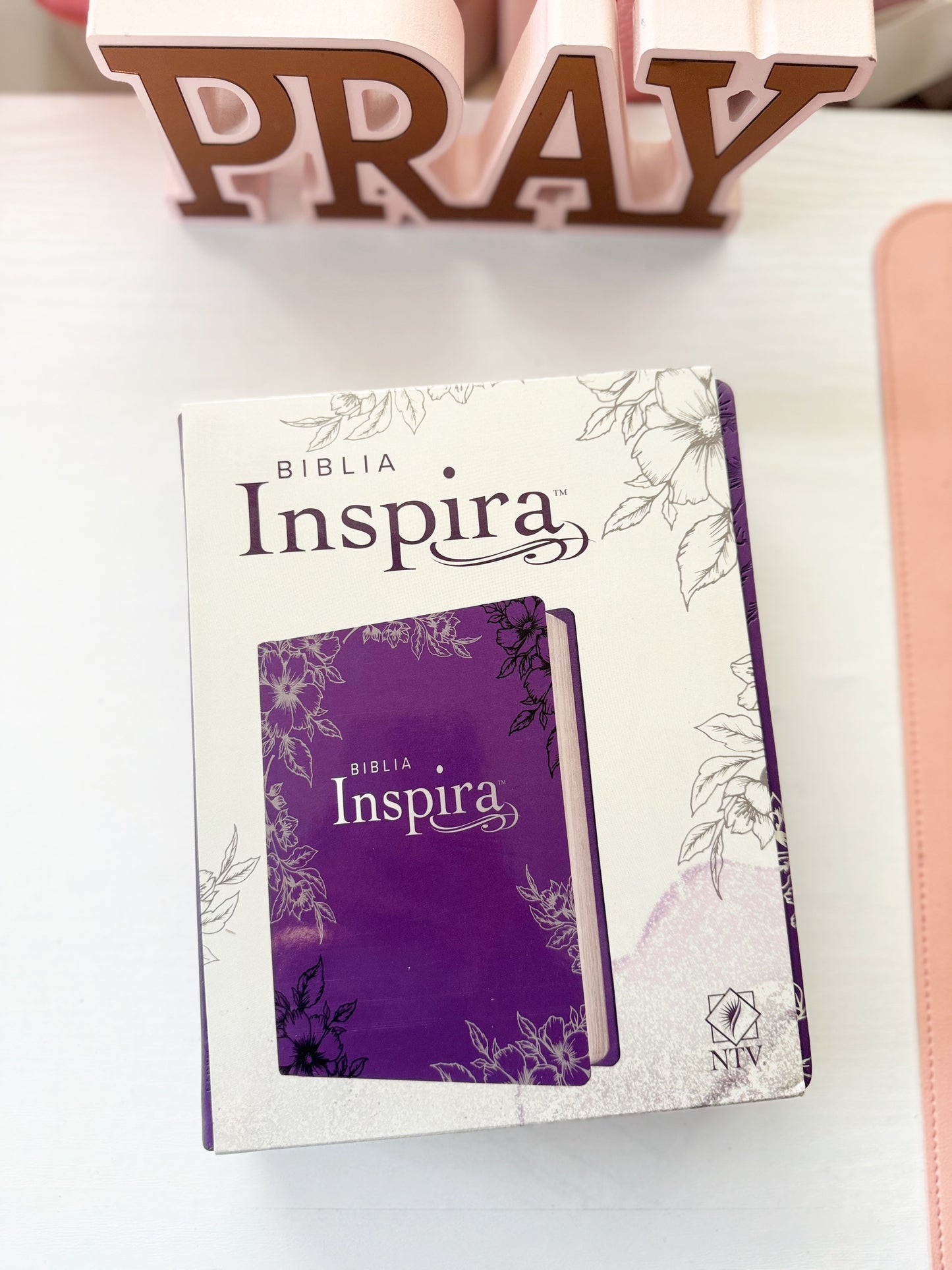 BIBLIA INSPIRA NTV TAPA DURA MORADA