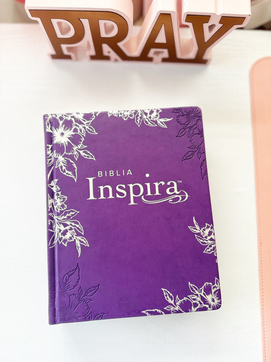 BIBLIA INSPIRA NTV TAPA DURA MORADA