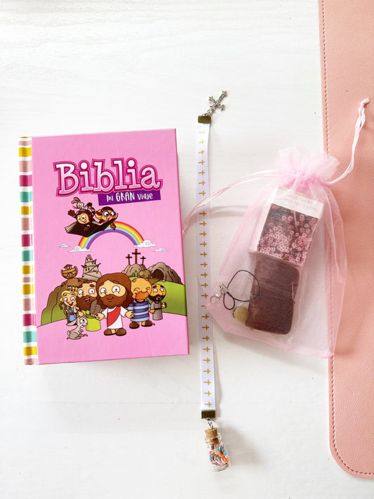 BIBLIA RV1960 PARA NIÑAS +Kit