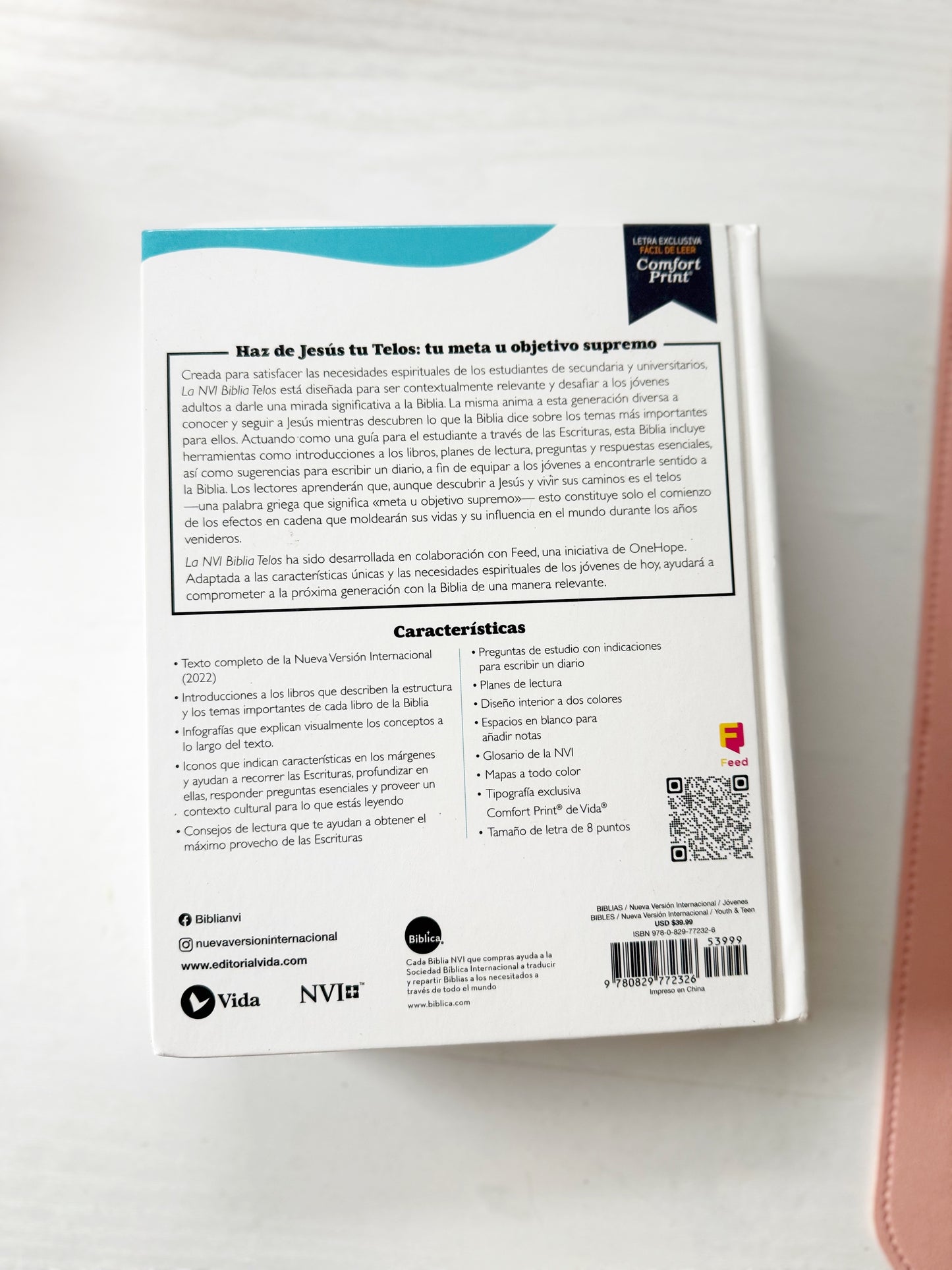 BIBLIA TELOS NVI PARA JOVENES