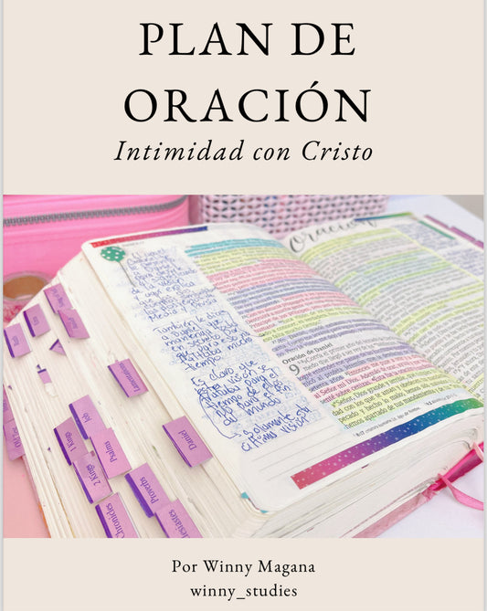 PLAN DE ORACIÓN GRATIS