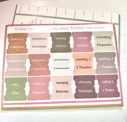 Tabs para Biblia Neutrales