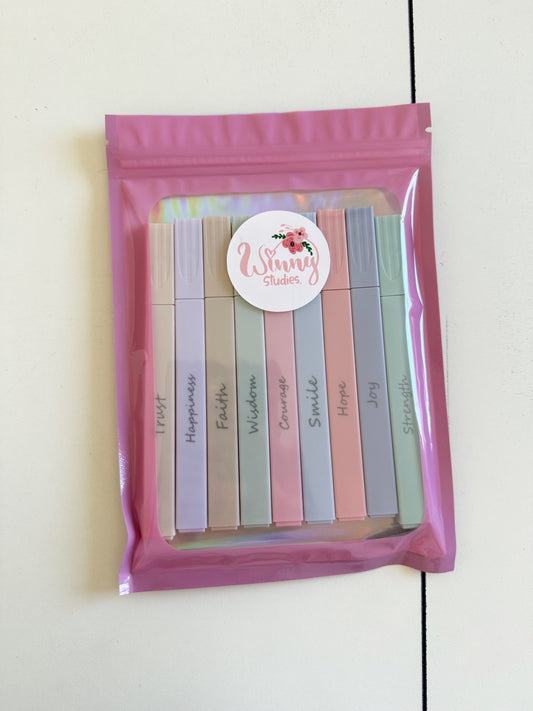 Marcadores / Highlighters