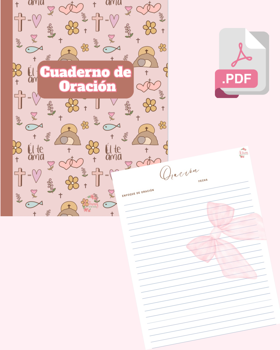 CUADERNO DE ORACIÓN PARA IMPRIMIR / no es producto físico