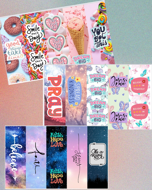 30 BOOKMARKS PARA IMPRIMIR