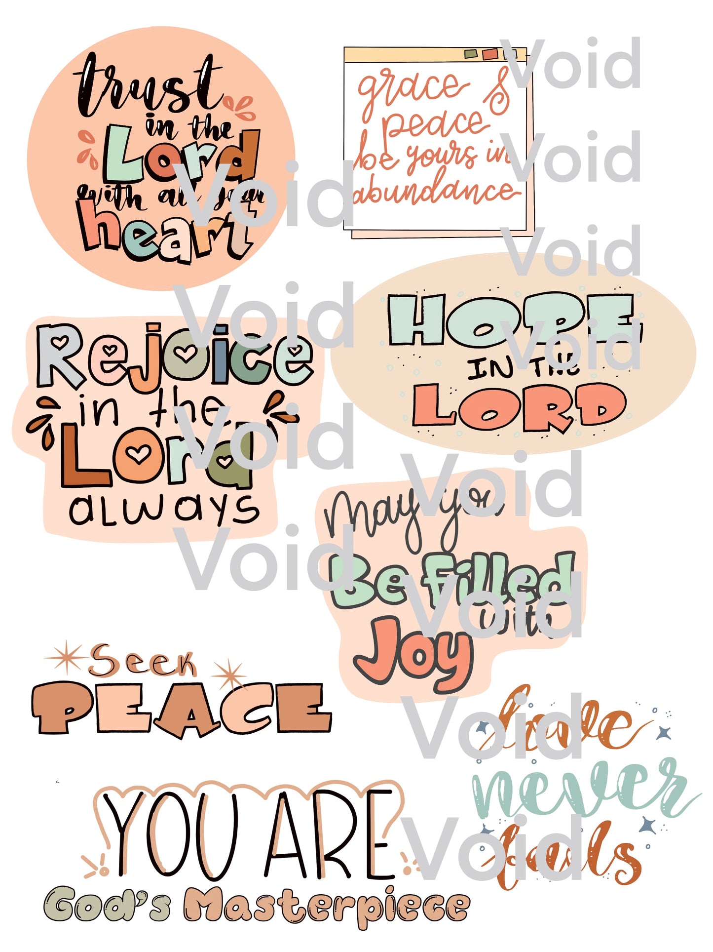Printable Sticker/ Imprimibles Boho Collection