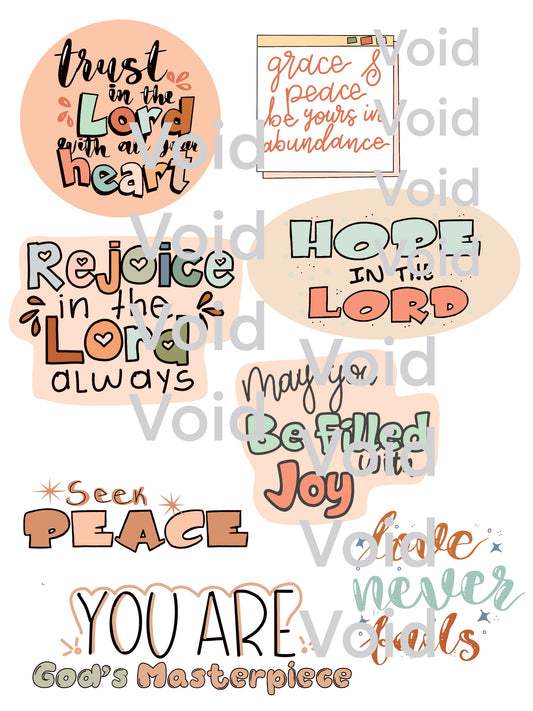 Printable Sticker/ Imprimibles Boho Collection