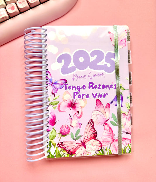 PLANNER 2025 TENGO RAZONES PARA VIVIR