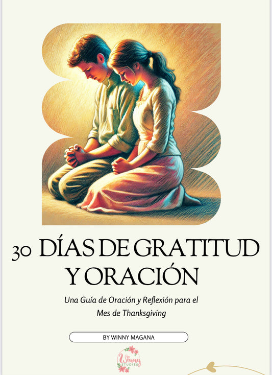 30 DÍAS DE GRATITUD PARA EL MES DE THANKSGIVING