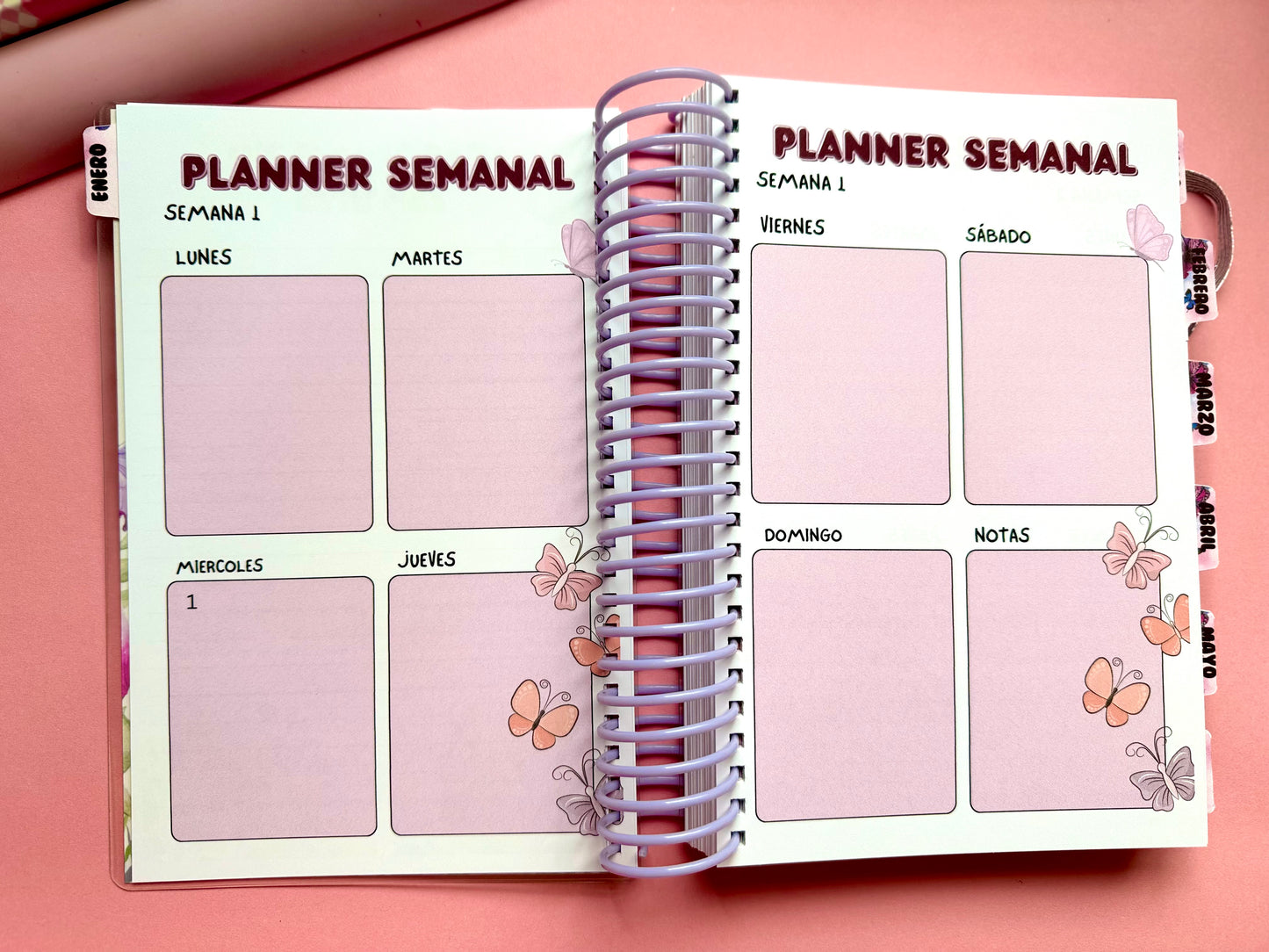 PLANNER 2025 TENGO RAZONES PARA VIVIR