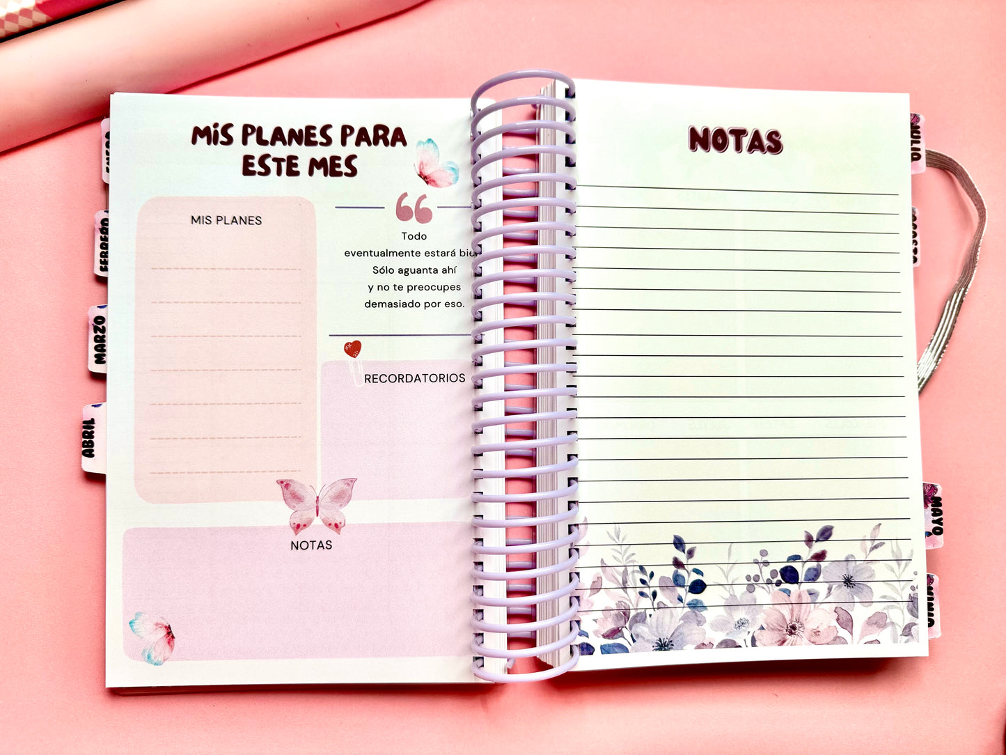 PLANNER 2025 TENGO RAZONES PARA VIVIR