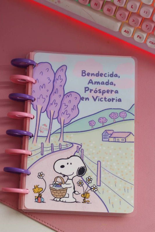 Cuaderno Snoopy